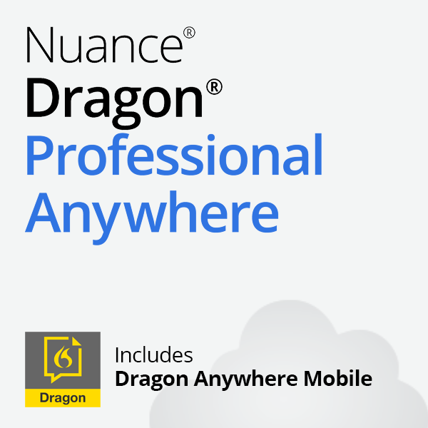 Mobile phone with Dragon Professional Anywhere loaded